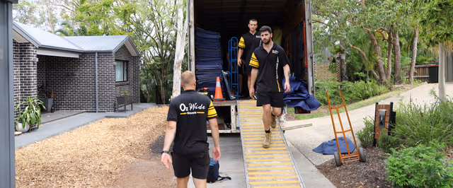 Ozwide Movers fleet in Melbourne