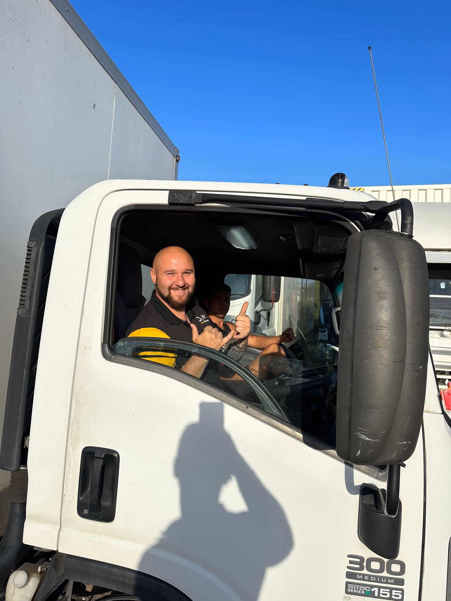 Our moving crew at work